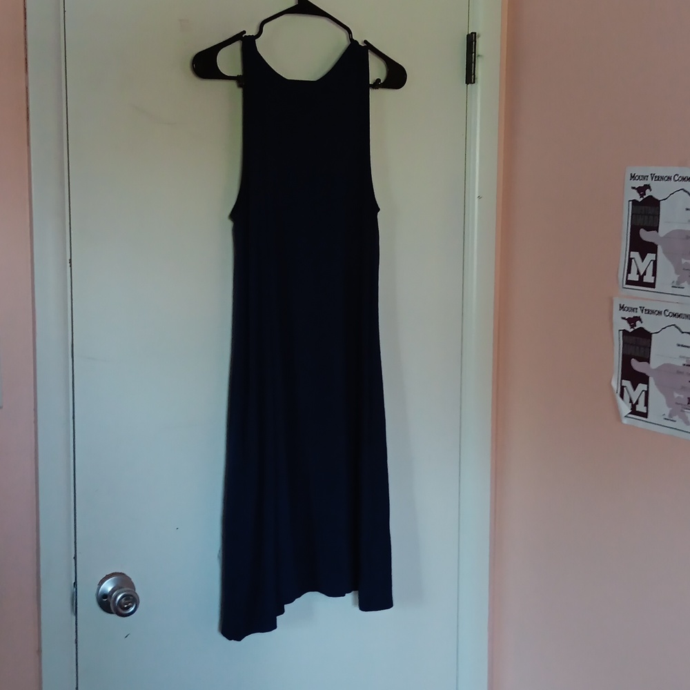 Navy Dress.